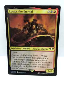 Lucius the Eternal - Warhammer 40,000 - Surge Foil - Rare - Mtg - 40k 130 - Image 1