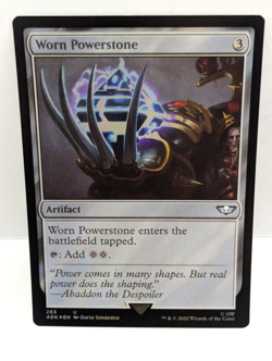 Worn Powerstone - Warhammer 40,000 - Rare - Artifact - Surge Foil - 40K 263 - Image 1