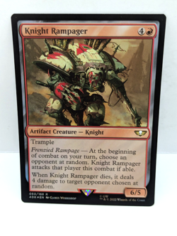 Knight Rampager - Warhammer 40,000 -Artifact Creature -Rare -Surge Foil -40K 080 - Image 1