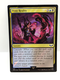 Deny Reality - Warhammer 40,000 - Sorcery - Common - Surge Foil - 40K 223 - Image 1