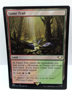 Game Trail -Warhammer 40,000 -Surge Foil - Rare - Land -Mtg -40k 282 - Image 1