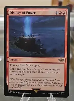 Display of Power MTG Universes Beyond: the Lord of the Rings: Tales of Middle - Image 1