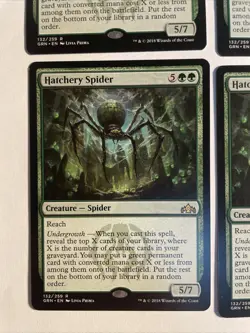 4x Guilds Of Ravnica Hatchery Spider NM Magic The Gathering Mtg - Image 2