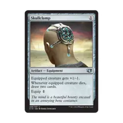 WotC MtG Commander 2014 Skullclamp (U) EX - Image 1