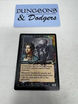 Guiltfeeder - Judgment FOIL - MTG Magic the Gathering - Signed - Image 1