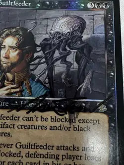 Guiltfeeder - Judgment FOIL - MTG Magic the Gathering - Signed - Image 4