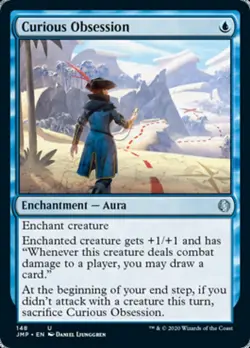 MTG CURIOUS OBSESSION EXC - CURIOSA OSSESSIONE - JMP - MAGIC - Image 1
