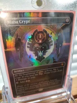 Mana Crypt (Borderless) Special Guests Foil EN Magic The Gathering Near Mint MTG - Image 3