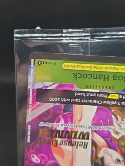 One Piece Card Game Boa Hancock Pre-Release Event Winner P-115 Near Mint Sealed - Image 5