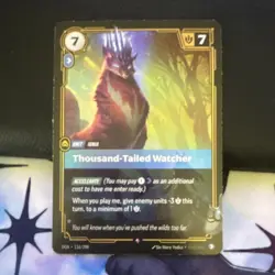 League of Legends Thousand-Tailed Watcher 116/298 OGN Unit Foil Accelerate EN - Image 1