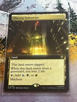 Oscorp Industries - MTG SPM Marvel's Spider Man - NM/MINT Extended Art - Image 4