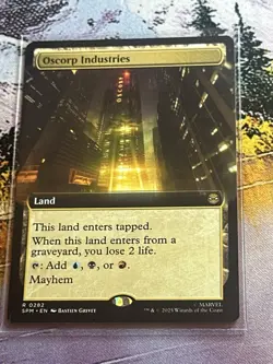 Oscorp Industries - MTG SPM Marvel's Spider Man - NM/MINT Extended Art - Image 5