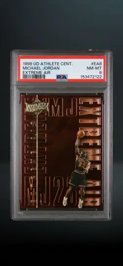 Upper Deck 1999 Athlete of the Century Michael Jordan Extreme Air #EA8 PSA - Image 1