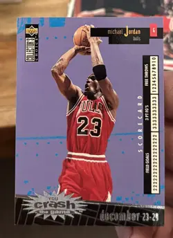 Michael Jordan 1996-97 Upper Deck Collectors Choice You Crash The Game #C30 - Image 1