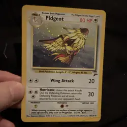 Wizards of the Coast Pokemon TCG Pidgeot Jungle Holo Rare 8/64 80 HP EN 1999 - Image 1