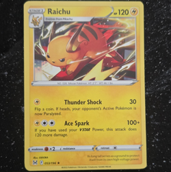 The Pokemon Company Raichu 053/196 Lost Origin Rare Regular EN 120HP - Image 1