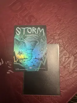 Storm Counter 2422 Secret Lair Drop Goblin Storm Commander Deck Foil MTG SLD NM - Image 1