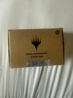 MTG Secret Lair Commander Deck Goblin Storm l IN HAND - SEALED BRAND NEW - Image 1