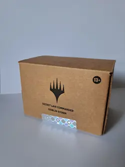MTG Secret Lair Commander Deck: Goblin Storm Sealed & New - Image 1