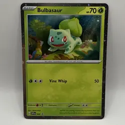 Bulbasaur - (Cosmos Holo) SV: Scarlet & Violet Promo Cards 046 NM Pokemon TCG - Image 1