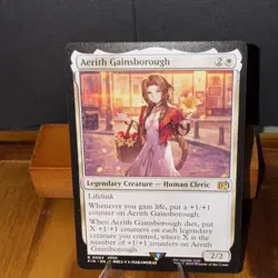 Aerith Gainsborough - Final Fantasy FFVII FIN - 0004 - MTG Regular Rare - Image 1
