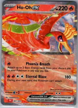 Ho-oh ex 007/034 Trading Card Game Classic - Pokemon Card - NM - Image 1