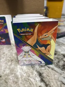 Pokemon Mini Portfolio Lot Of 10 Charizard Gengar Holds 60 Cards. BINDER ONLY!! - Image 5