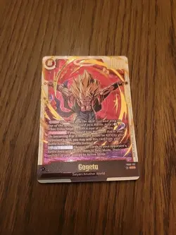 Gogeta FB09-122 SCR Secret Rare Dragon Ball Super Card Game Foil NM - Image 2