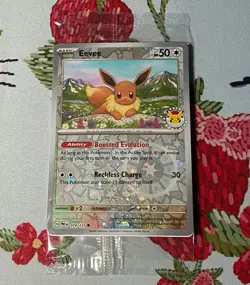 Eevee - (Pokemon Day 2025) (Reverse Cosmos Holo) 074/131 Miscellaneous Cards... - Image 1