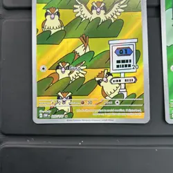 Pidgey 207 Pidgeotto 208 Pidgeot EX 225/197 Obsidian Flames Illustration Card NM - Image 3