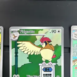 Pidgey 207 Pidgeotto 208 Pidgeot EX 225/197 Obsidian Flames Illustration Card NM - Image 4