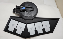 Yu-Gi-Oh! Duel Disk Handmade Accessory Black/Gray - Image 1