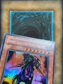 Yugioh Swift Gaia the Fierce Knight CT1-EN004 Secret Rare SECRET/ULTRA ERROR VLP - Image 2