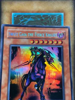 Yugioh Swift Gaia the Fierce Knight CT1-EN004 Secret Rare SECRET/ULTRA ERROR VLP - Image 3