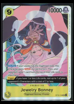 Jewelry Bonney OP13-108 SR Foil Carrying on His Will NM - Image 1