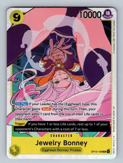 Jewelry Bonney (108) OP13-108 Carrying On His Will One Piece Foil NM/M - Image 2
