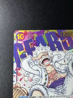 One Piece TCG OP05-119 Monkey D. Luffy Gear 5 Parallel SEC Alt Art English Foil - Image 2