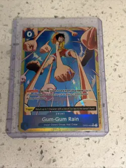 Gum-Gum Rain (Alternate Art) OP02-068 -The Best- Vol. 2 One Piece Foil NM - Image 1