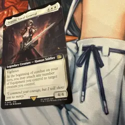 Beatrix, Loyal General - Extended Art - MTG Final Fantasy - Image 3