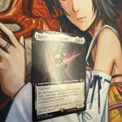 Beatrix, Loyal General - Extended Art - MTG Final Fantasy - Image 4