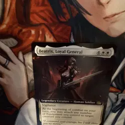 Beatrix, Loyal General - Extended Art - MTG Final Fantasy - Image 5