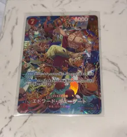 (OP10 Royal Blood) Edward Newgate SP(FULL ART) ST-15-002 JAPANESE - Image 2