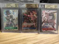 One Piece 3rd Anniversary 3 Brothers Winner Sabo Luffy Ace BGS 9.5 2025 - Image 1
