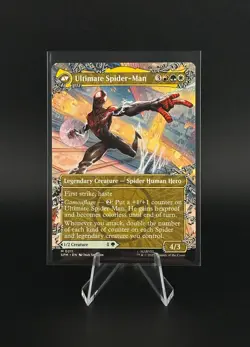 Miles Morales M 0211 Borderless Marvel's Spider-Man Magic the Gathering MTG NM - Image 2