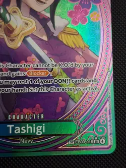 TASHIGI EB03-018 SP Special Super Rare Heroines Edition One Piece TCG ENGLISH NM - Image 5