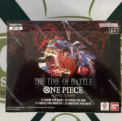 One Piece Card Game (OP-16) The Time of Battle Booster Box English Sealed - Image 1