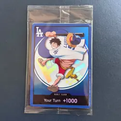 Dodgers One Piece CCG Don!! Card Monkey D. Luffy Promo 2026, Sealed - Image 1