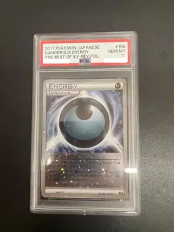 2017 POKEMON JAPANESE DANGEROUS ENERGY THE BEST OF XY-REY FOIL #168 GEM MT 10 - Image 1