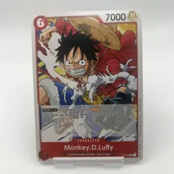 Monkey.D.Luffy (Super Pre-Release) [Participant] P-001 One Piece Promotion Cards - Image 1