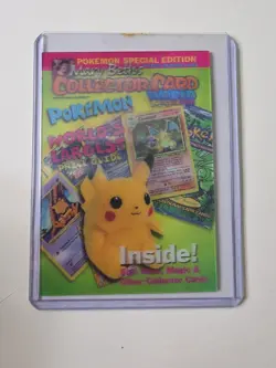 1999 Mary Beth's Collector Card World Lenticular Covers Pikachu Pokemon - Image 1